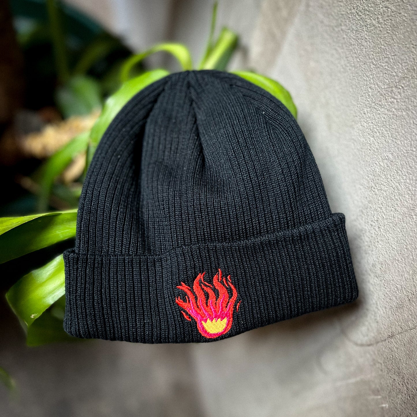 FLAME beanie /black/