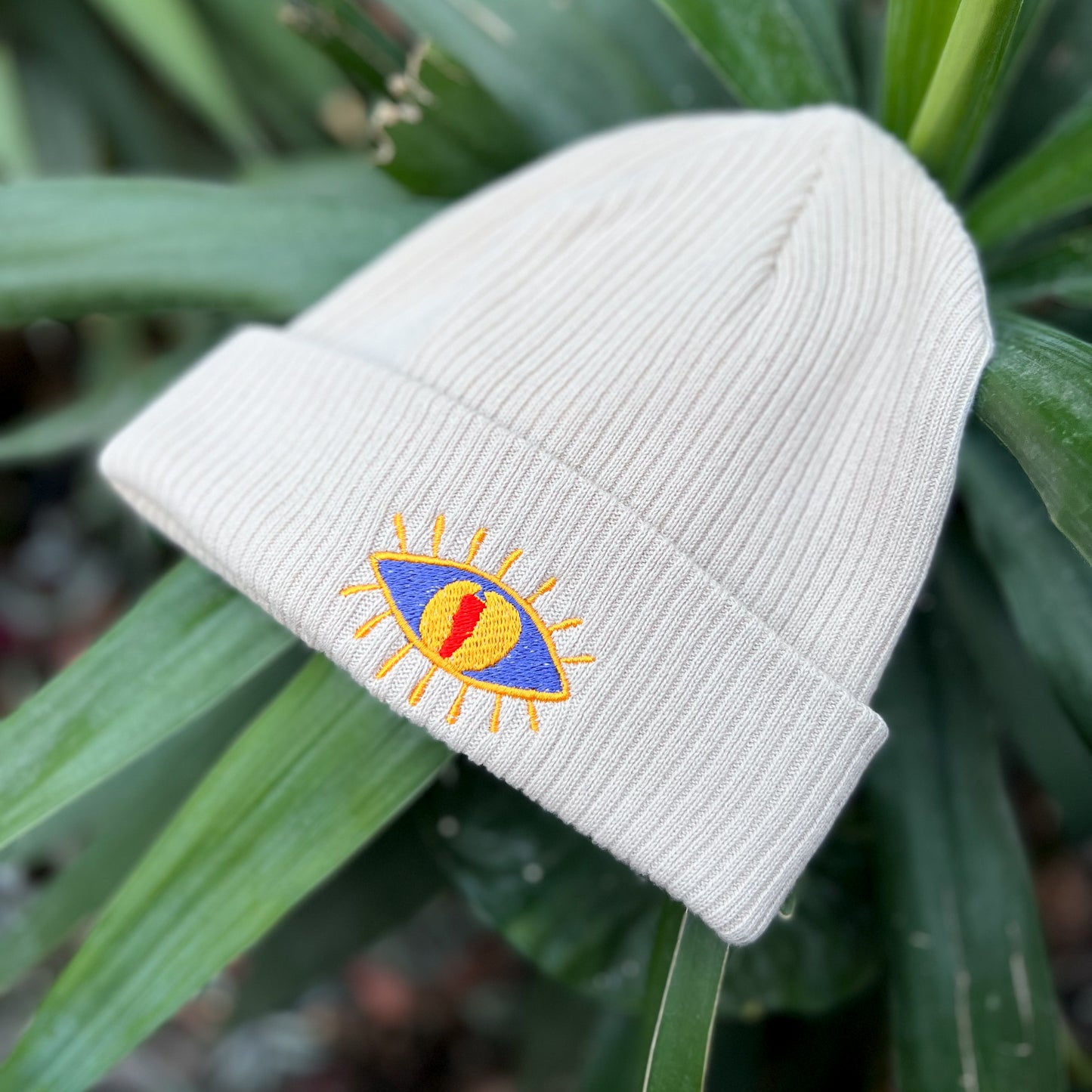 CHILI EYE beanie /sand/