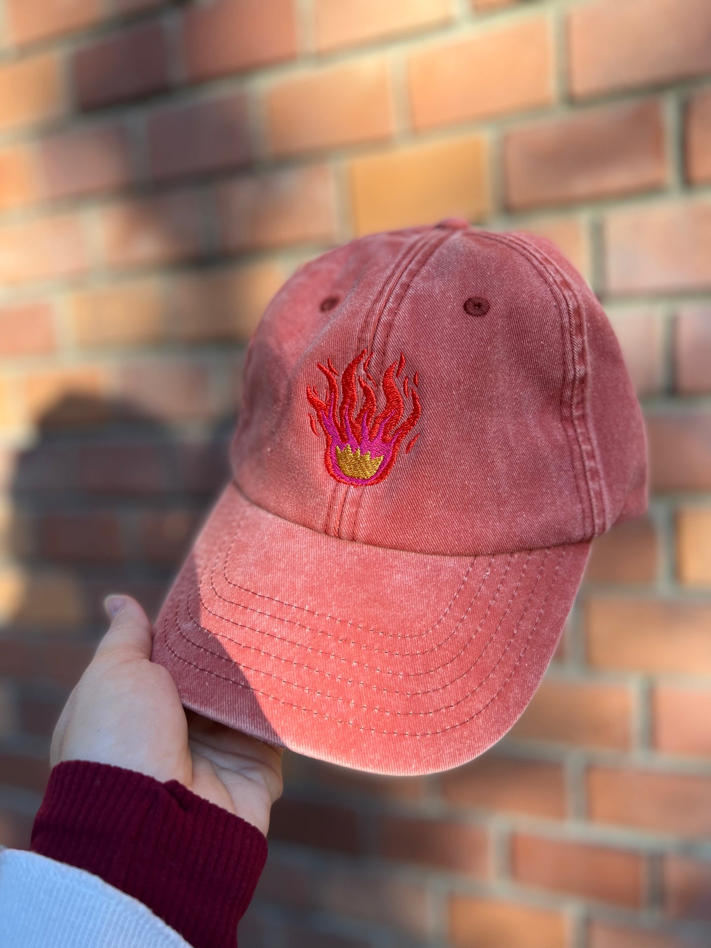 FLAME bluncap /terra cotta/