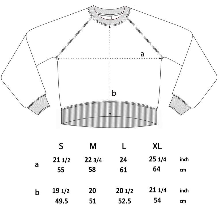 ROSE womens raglan sweat /black/