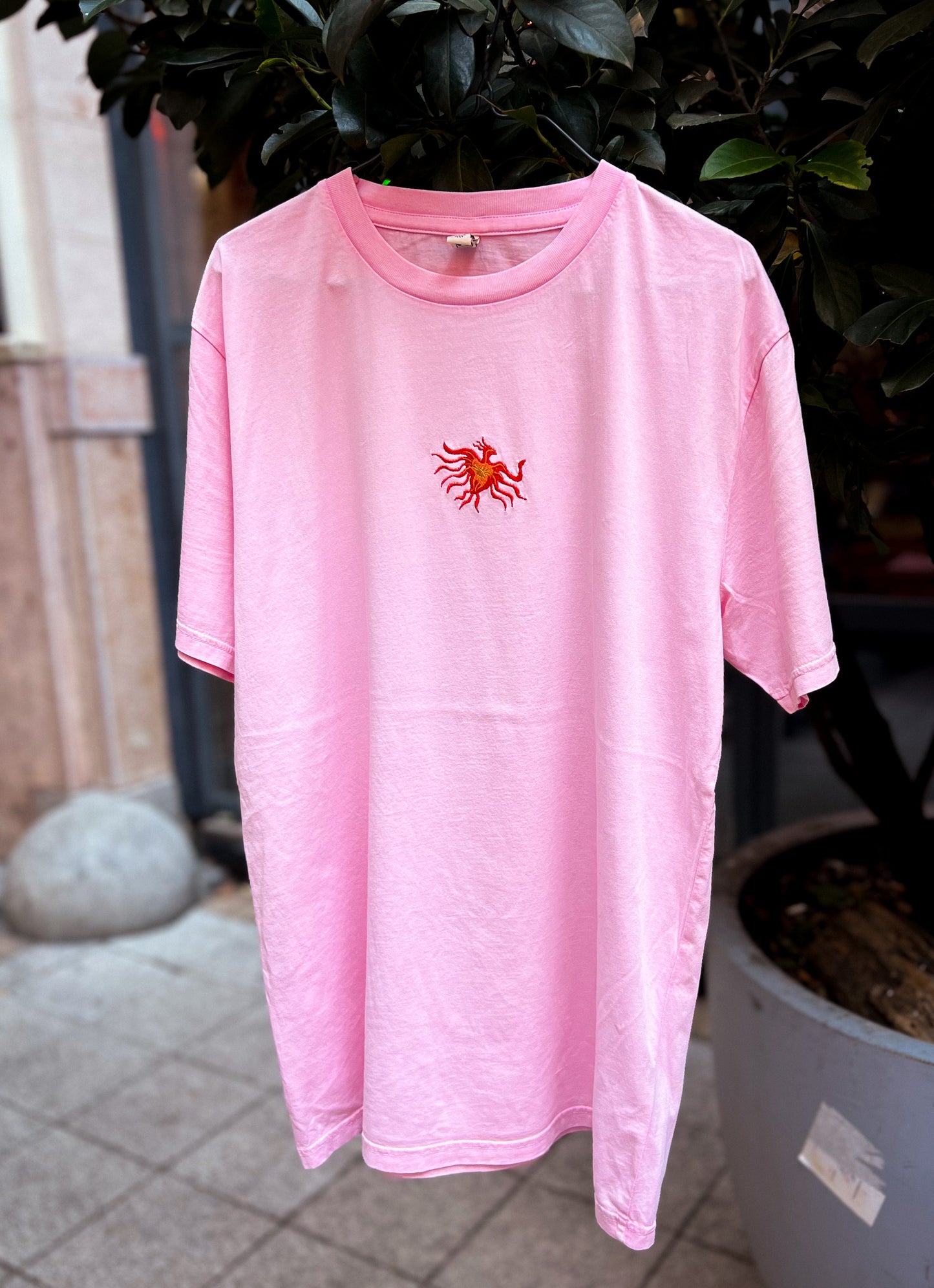 PHOENIX unisex tee /dusty pink/