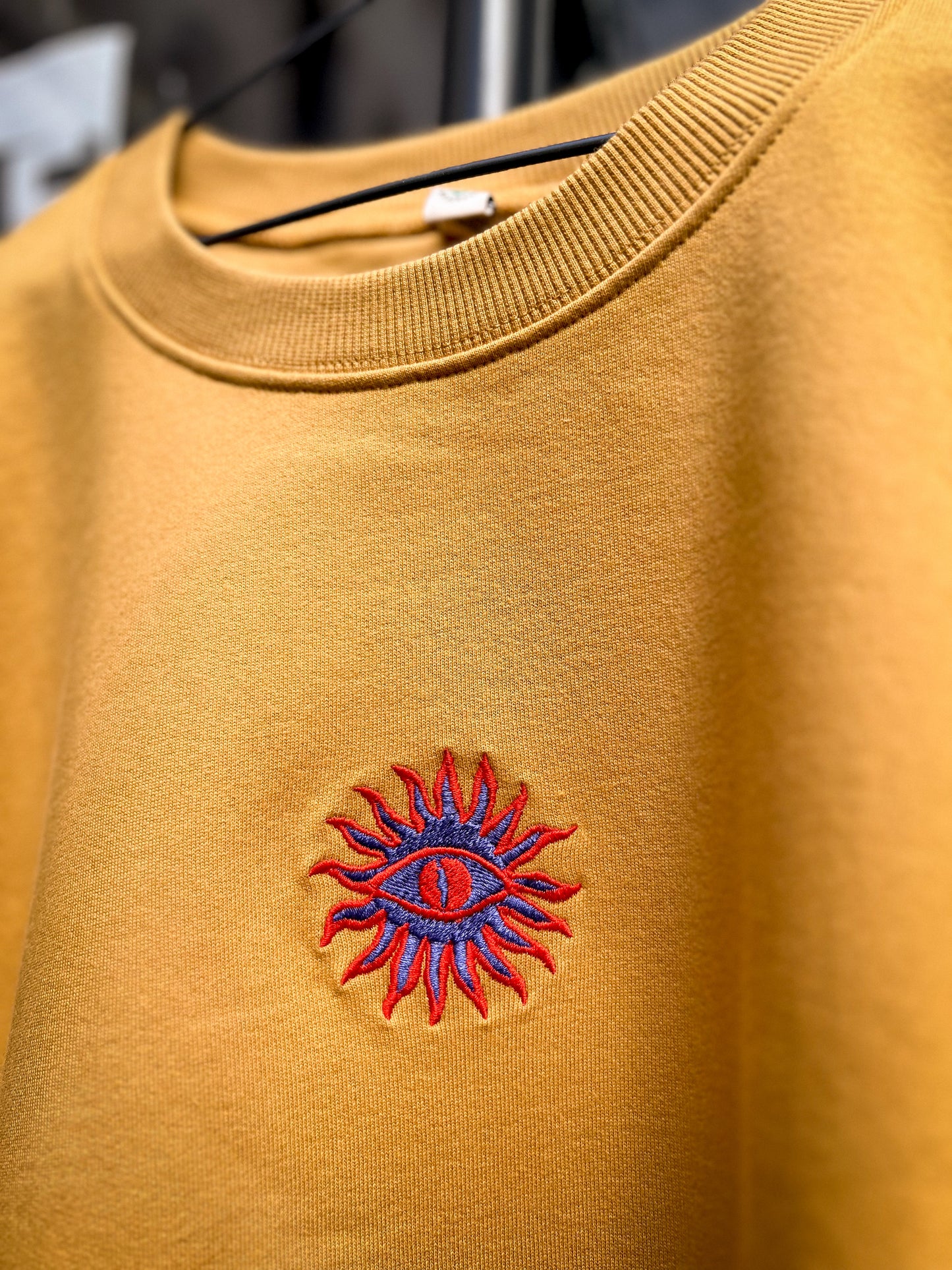 WILD unisex sweatshirt /mustard/
