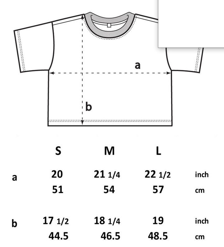 CHILI EYE crop tee /rainbow/