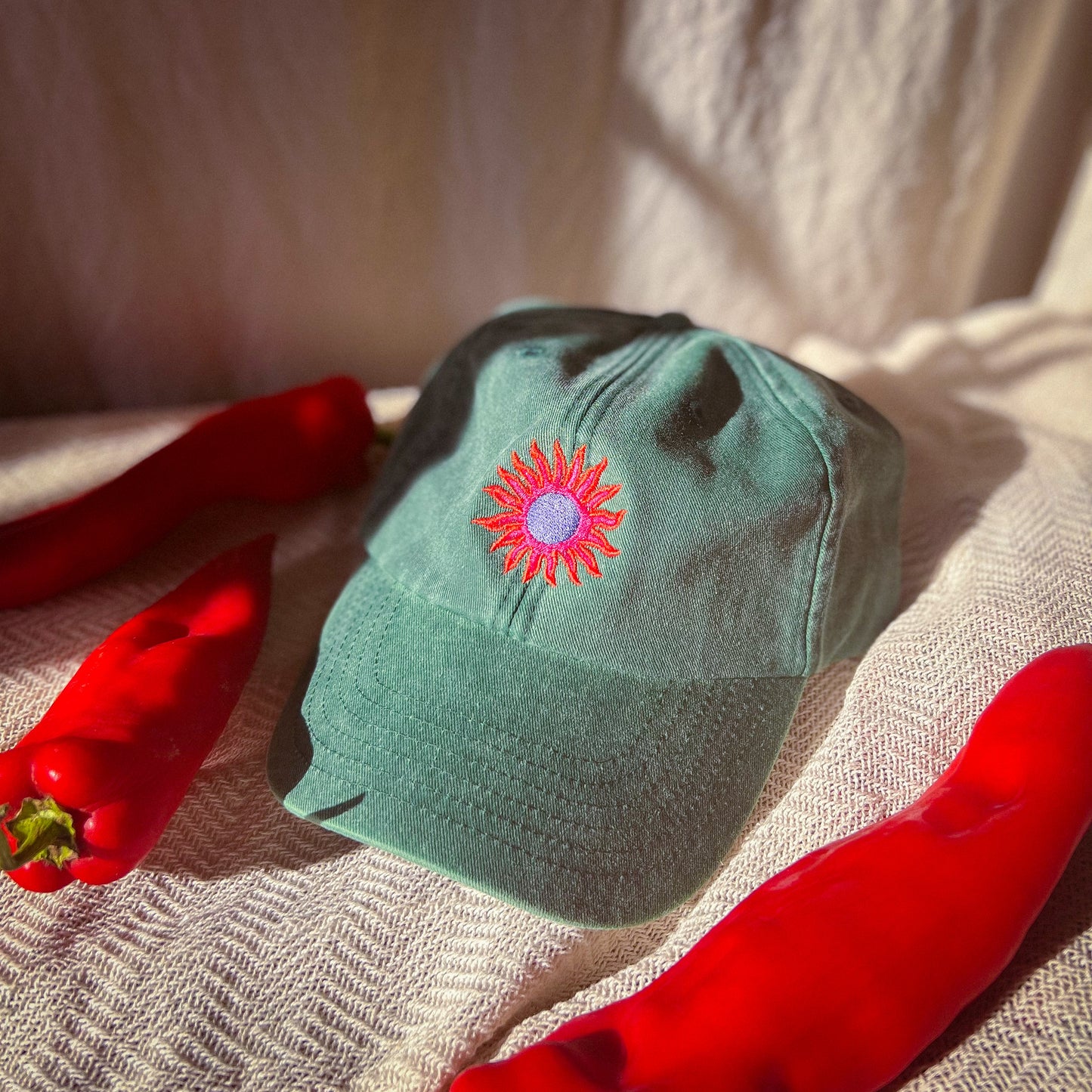 SUN bluncap /dusty emerald green/