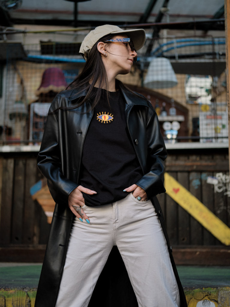 CHILI EYE unisex tee /black/