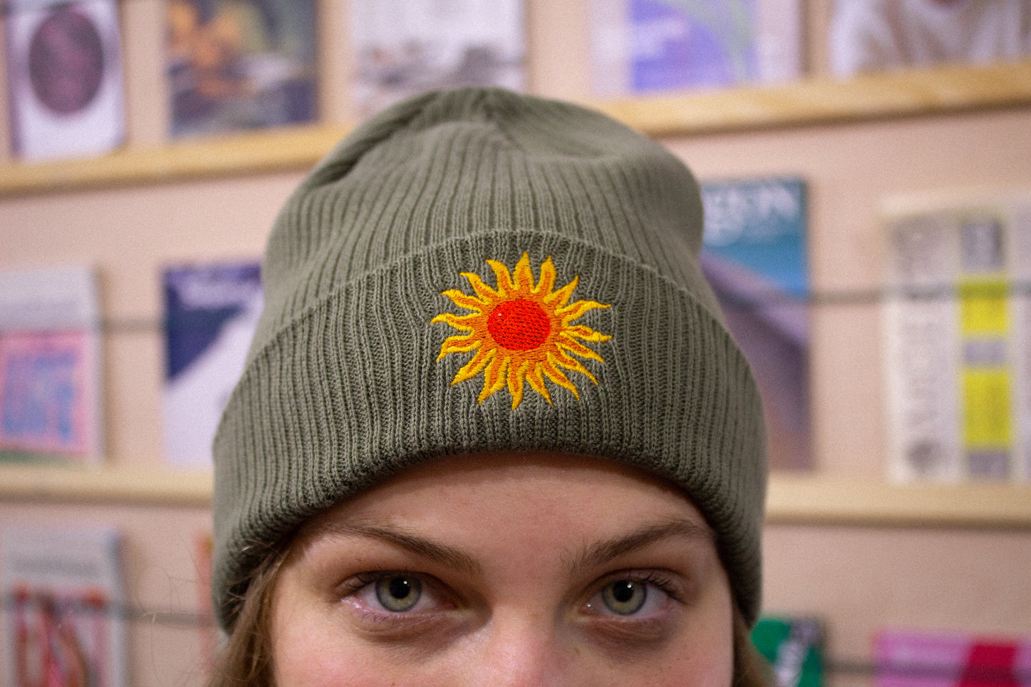 SUN beanie /olive green/