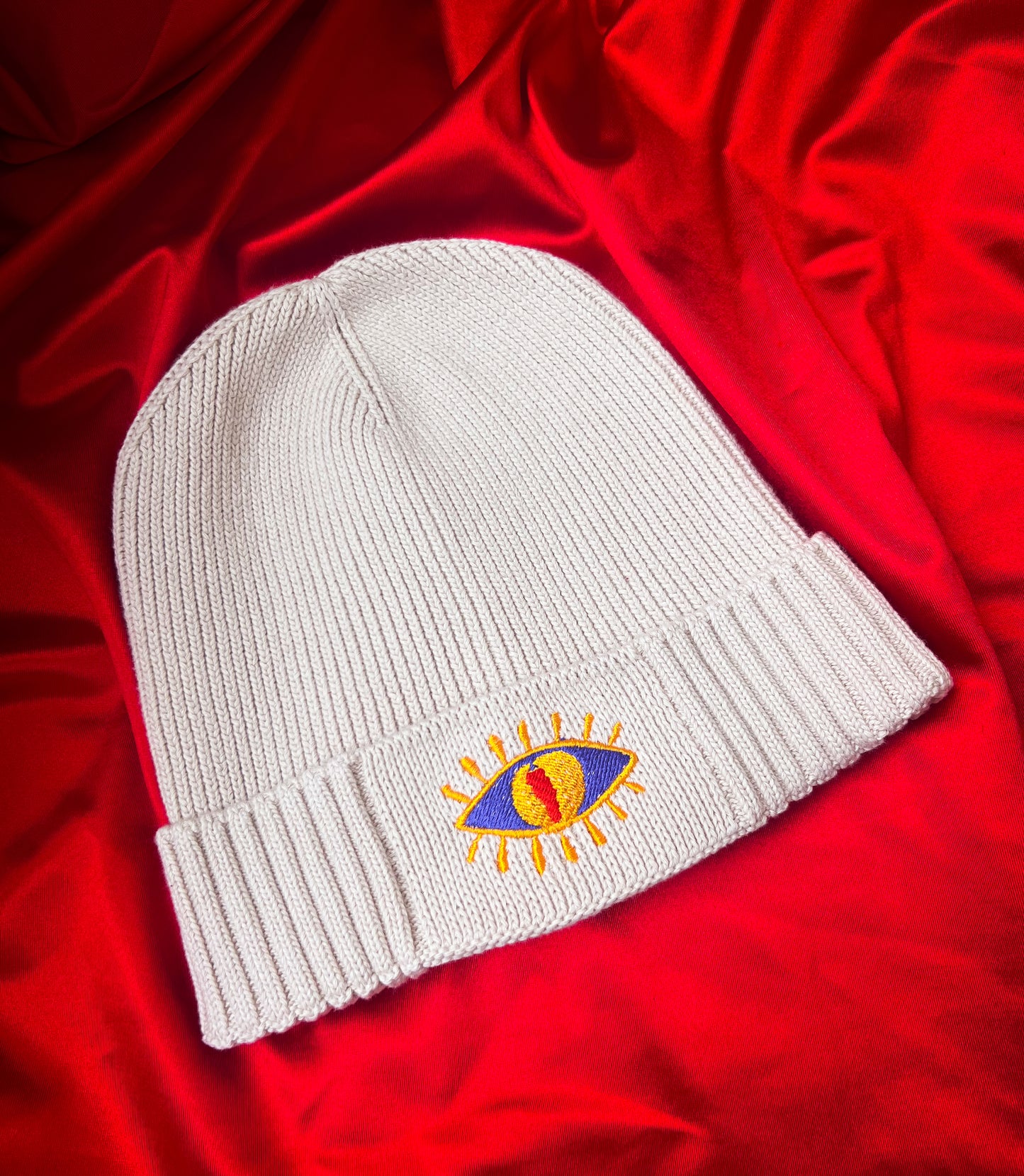 CHILI EYE beanie /sand/