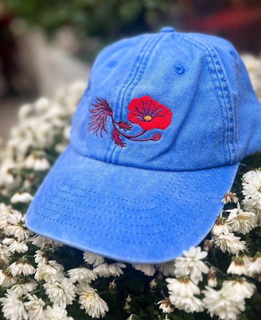 POPPY POWER bluncap /dusty azure/