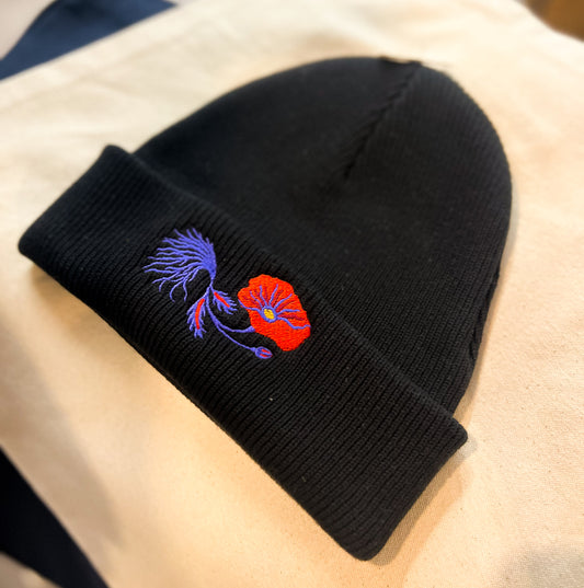 POPPY POWER beanie /black/