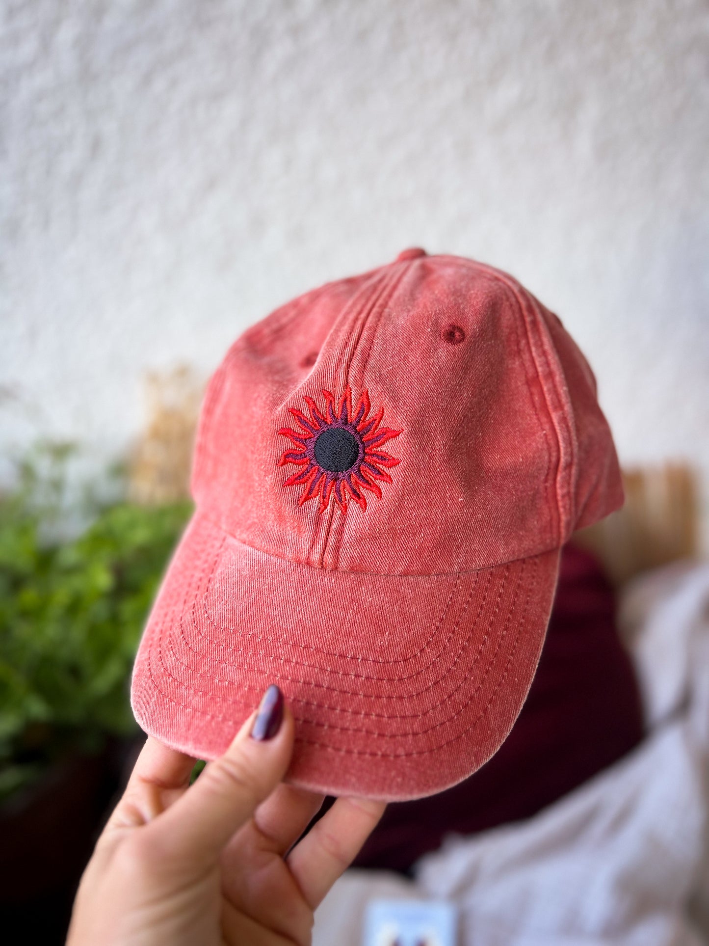 deep SUN bluncap /dusty terracotta/