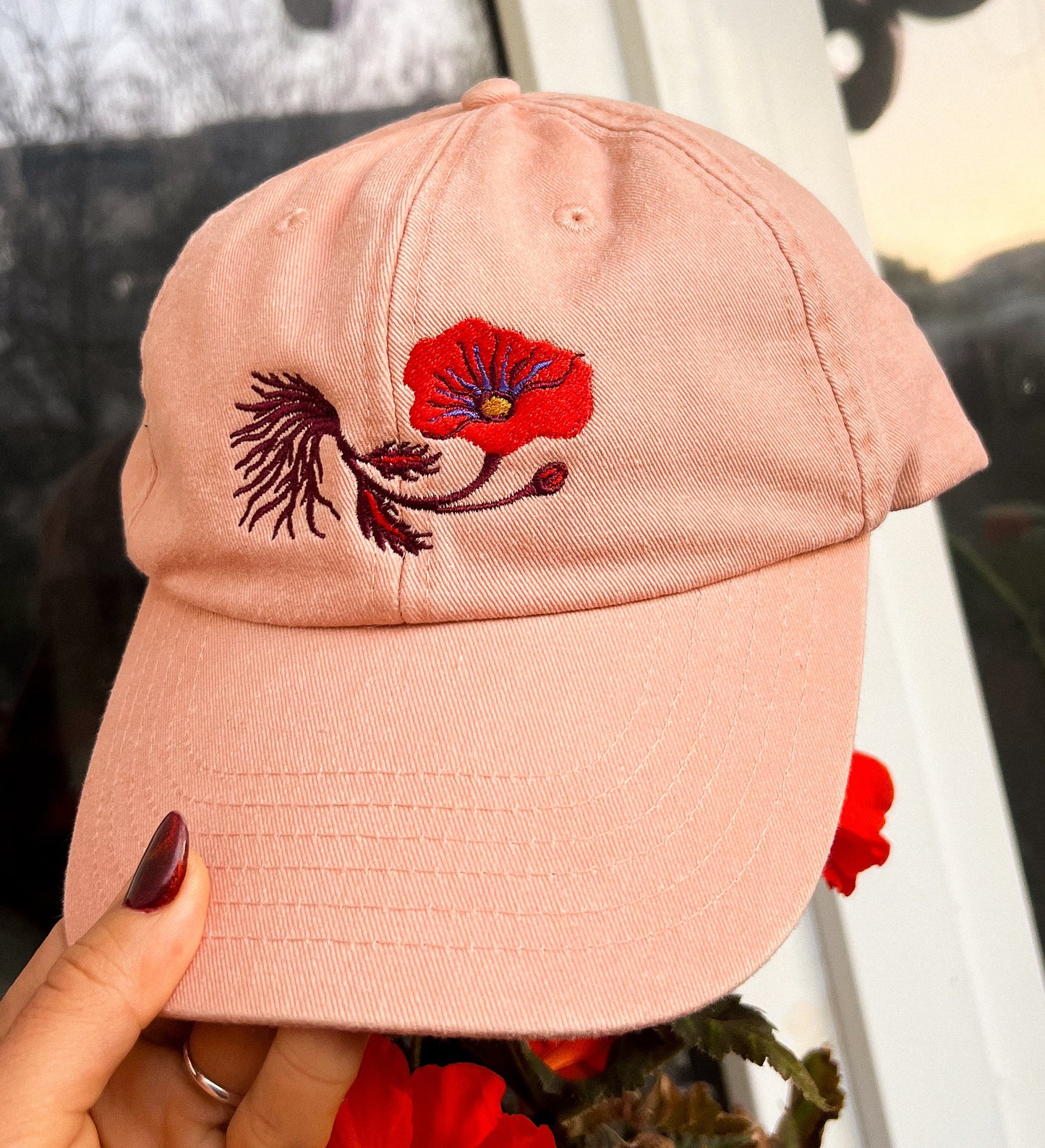 POPPY POWER bluncap /dusty peach/