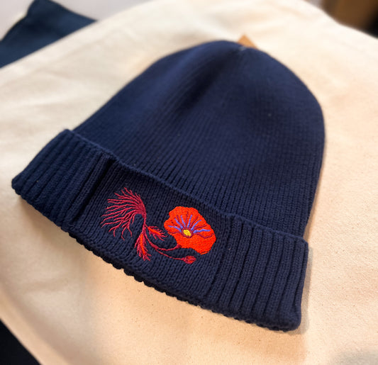POPPY POWER beanie /navy/