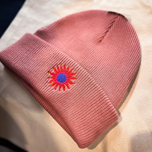 SUN beanie /beige pink/