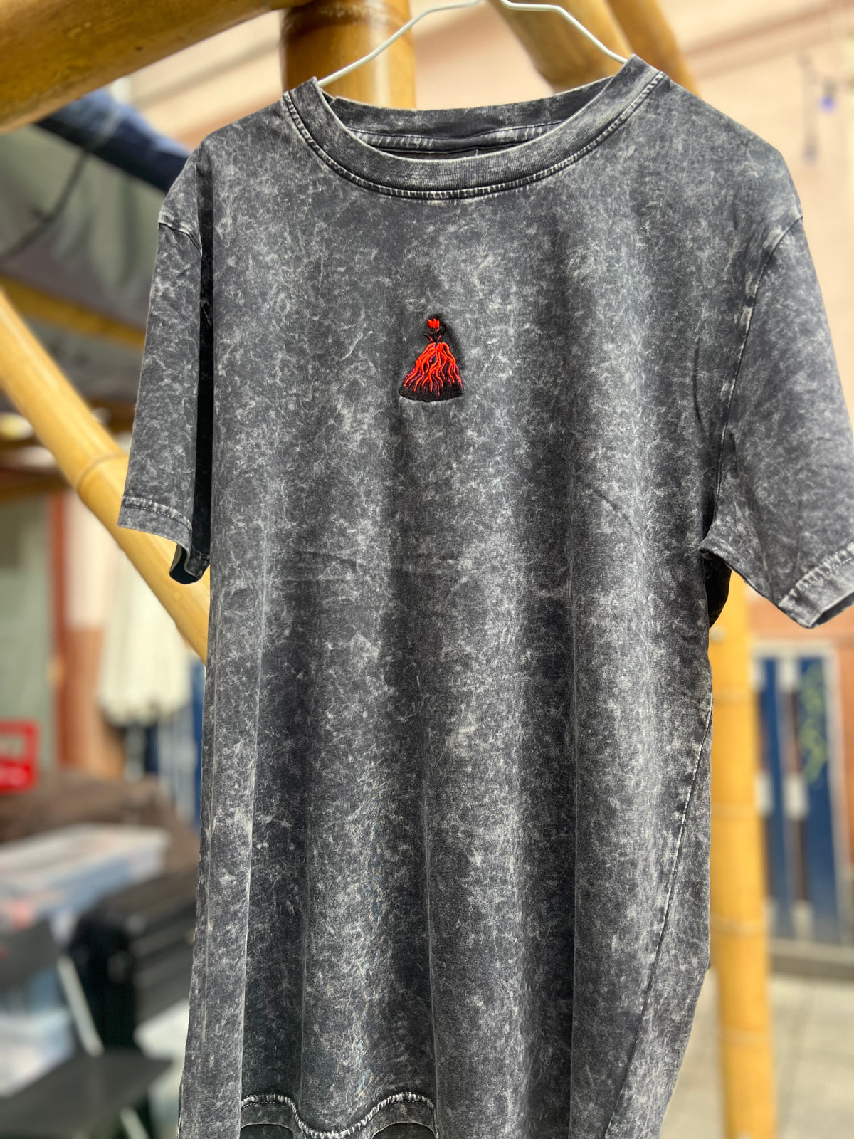 VOLCANO unisex tee /ash/