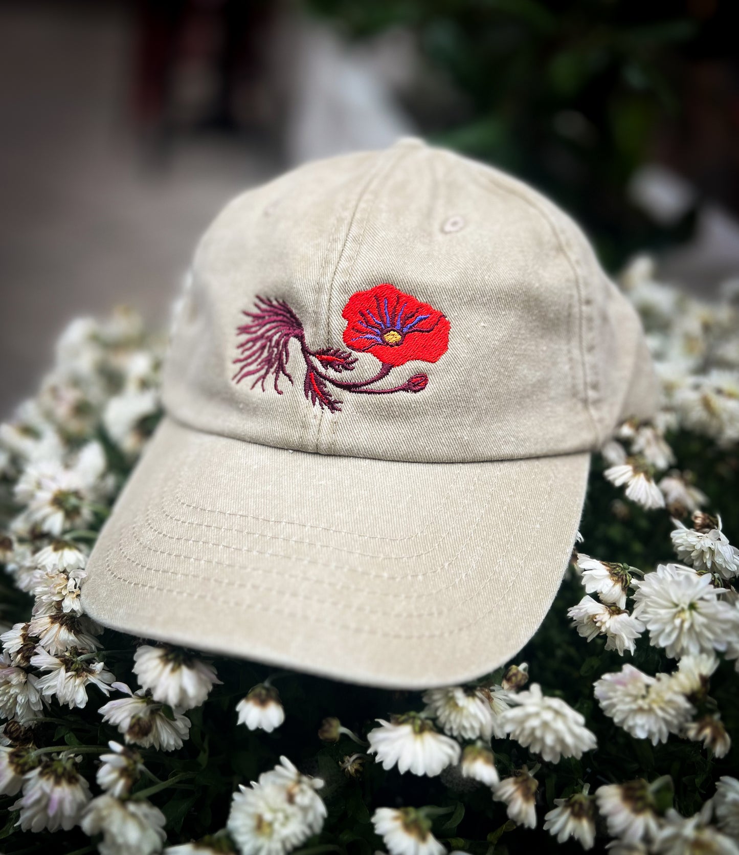 POPPY POWER bluncap /dusty stone/