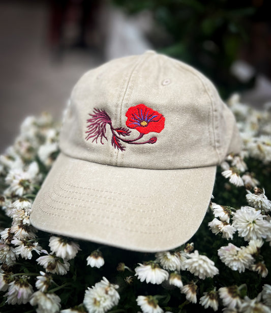 POPPY POWER bluncap /dusty stone/